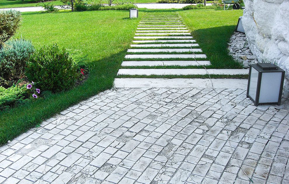 block paving driveway in Surrey