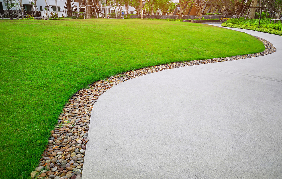 Concrete driveway in surrey